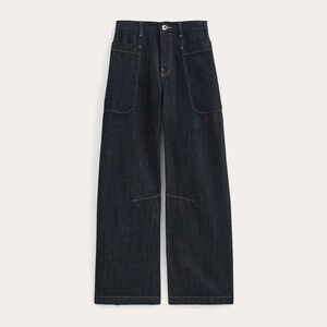 Everlane Women's Gardener Pull-On Jean in Dark Indigo, Size 26, Denim